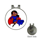 Black Super Mom Golf Ball Marker Hat Clip