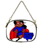 Black Super Mom Chain Purse (One Side)