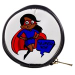 Black Super Mom Mini Makeup Bag