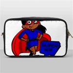 Black Super Mom Toiletries Bag (One Side)