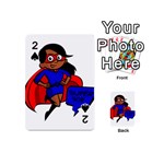 Black Super Mom Playing Cards 54 (Mini)