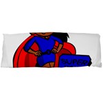 Black Super Mom Body Pillow Case Dakimakura (Two Sides)