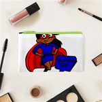 Black Super Mom Cosmetic Bag (XS)