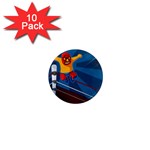 Cinco De Mayo Luchador 1  Mini Magnet (10 pack) 