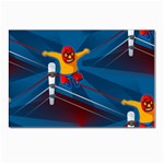 Cinco De Mayo Luchador Postcard 4 x 6  (Pkg of 10)