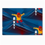 Cinco De Mayo Luchador Postcard 5  x 7 