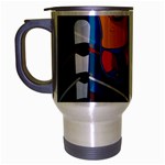 Cinco De Mayo Luchador Travel Mug (Silver Gray)