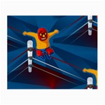 Cinco De Mayo Luchador Small Glasses Cloth