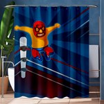 Cinco De Mayo Luchador Shower Curtain 60  x 72  (Medium)