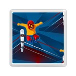 Cinco De Mayo Luchador Memory Card Reader (Square)