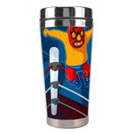 Cinco De Mayo Luchador Stainless Steel Travel Tumbler