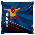 Cinco De Mayo Luchador Standard Flano Cushion Case (One Side)