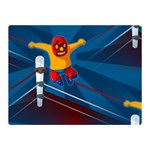 Cinco De Mayo Luchador Double Sided Flano Blanket (Mini)