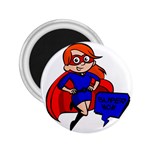 Redhead Super Mom 2.25  Magnet