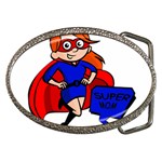 Redhead Super Mom Belt Buckle