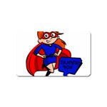 Redhead Super Mom Magnet (Name Card)