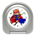 Redhead Super Mom Travel Alarm Clock