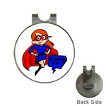 Redhead Super Mom Golf Ball Marker Hat Clip