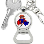 Redhead Super Mom Bottle Opener Key Chain