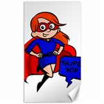 Redhead Super Mom Canvas 40  x 72 