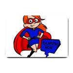 Redhead Super Mom Small Doormat