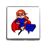 Redhead Super Mom Memory Card Reader (Square)