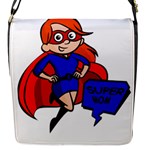 Redhead Super Mom Flap Closure Messenger Bag (S)