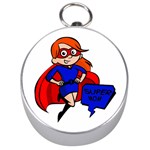 Redhead Super Mom Silver Compass