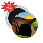 christ tomb 2.25  Magnet (100 pack) 