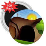 christ tomb 3  Magnet (100 pack)