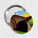 christ tomb 2.25  Handbag Mirror