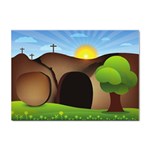 christ tomb Sticker A4 (10 pack)