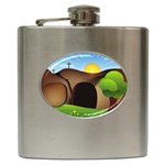 christ tomb Hip Flask (6 oz)