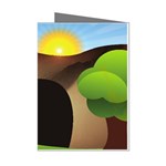 christ tomb Mini Greeting Cards (Pkg of 8)