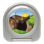 christ tomb Travel Alarm Clock