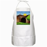 christ tomb BBQ Apron