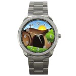 christ tomb Sport Metal Watch