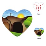 christ tomb Playing Cards (Heart)