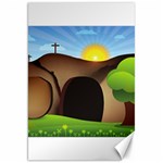 christ tomb Canvas 20  x 30 