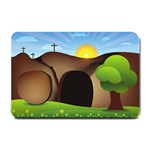 christ tomb Small Doormat