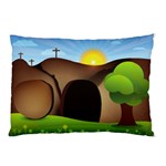 christ tomb Pillow Case