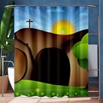 christ tomb Shower Curtain 60  x 72  (Medium)