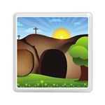 christ tomb Memory Card Reader (Square)