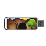 christ tomb Portable USB Flash (One Side)