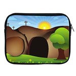 christ tomb Apple iPad Zipper Case