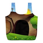 christ tomb Full Print Recycle Bag (L)