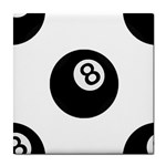 Emoji Eight Ball Tile Coaster