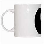 Emoji Eight Ball White Mug