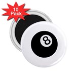 Emoji Eight Ball 2.25  Magnet (10 pack)