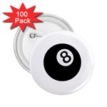 Emoji Eight Ball 2.25  Button (100 pack)